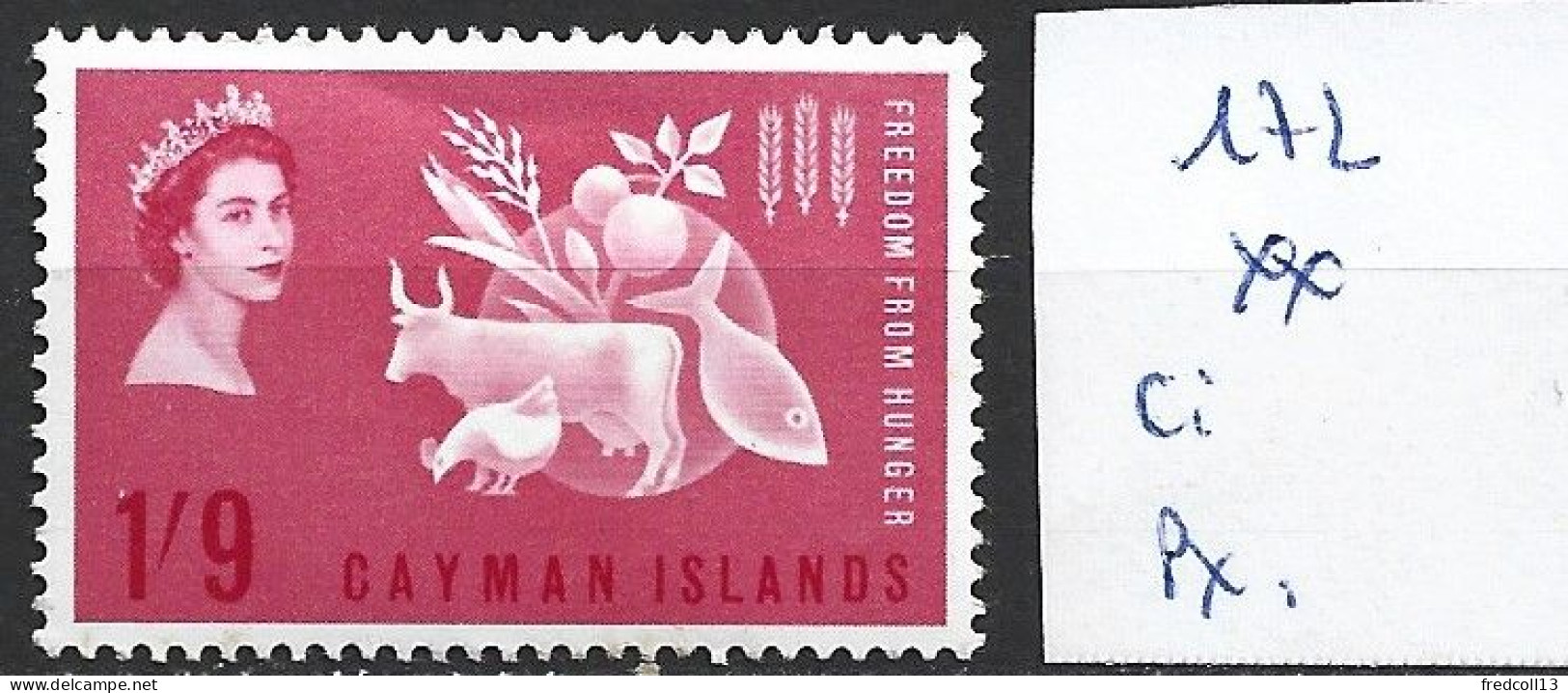 CAÏMANES 172 ** Côte 1.25 € - Cayman Islands