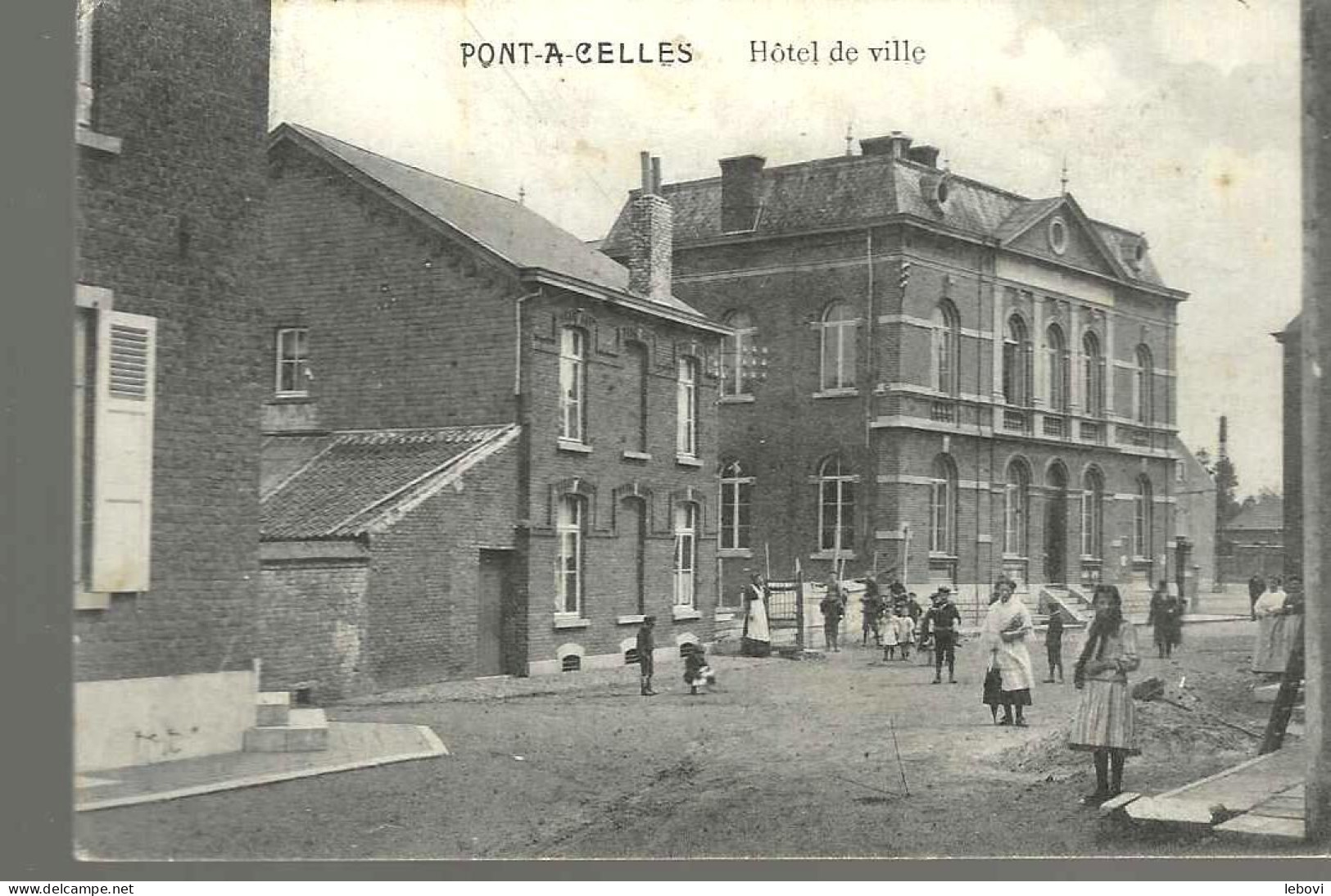 PONT-A-CELLES « Hôtel De Ville» (1913) - Pont-à-Celles