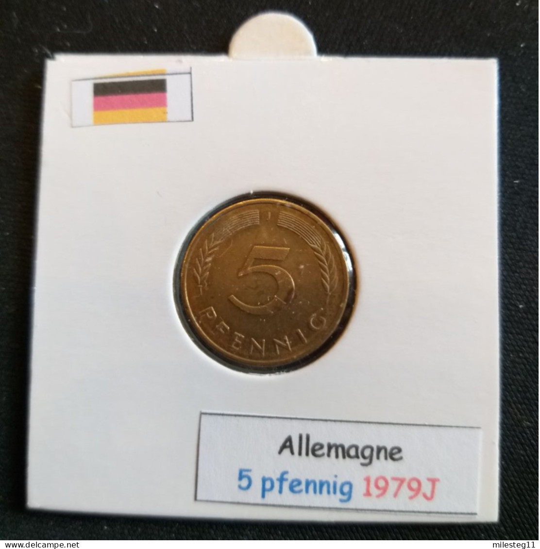 Allemagne 5 Pfennig 1979J - 5 Pfennig