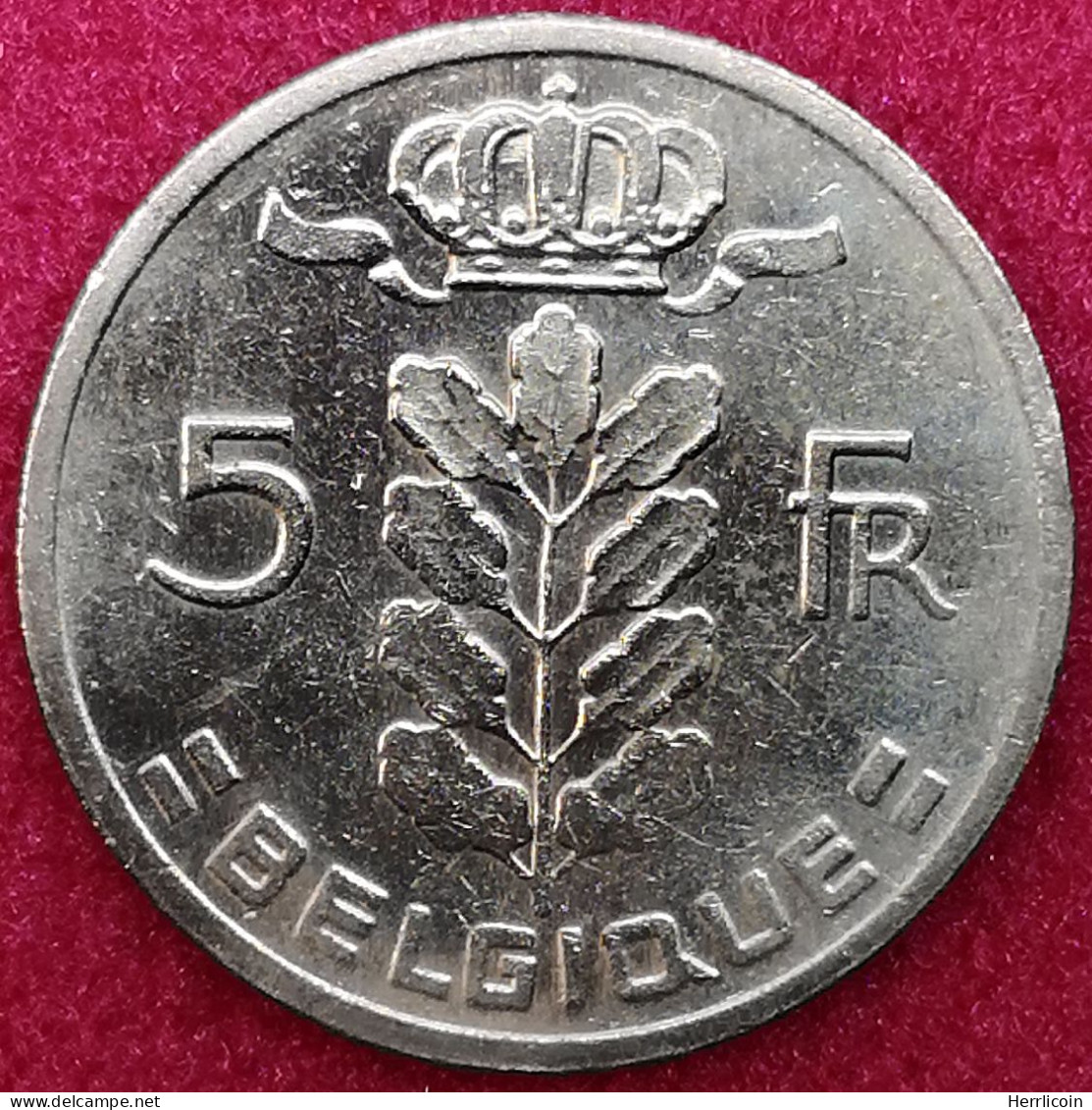 Monnaie Belgique - 1967 - 5 Francs - Type Cérès En Français - 5 Francs