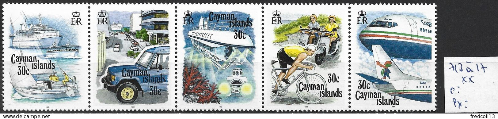 CAÏMANES 713 à 17 ** Côte 17 € - Cayman Islands