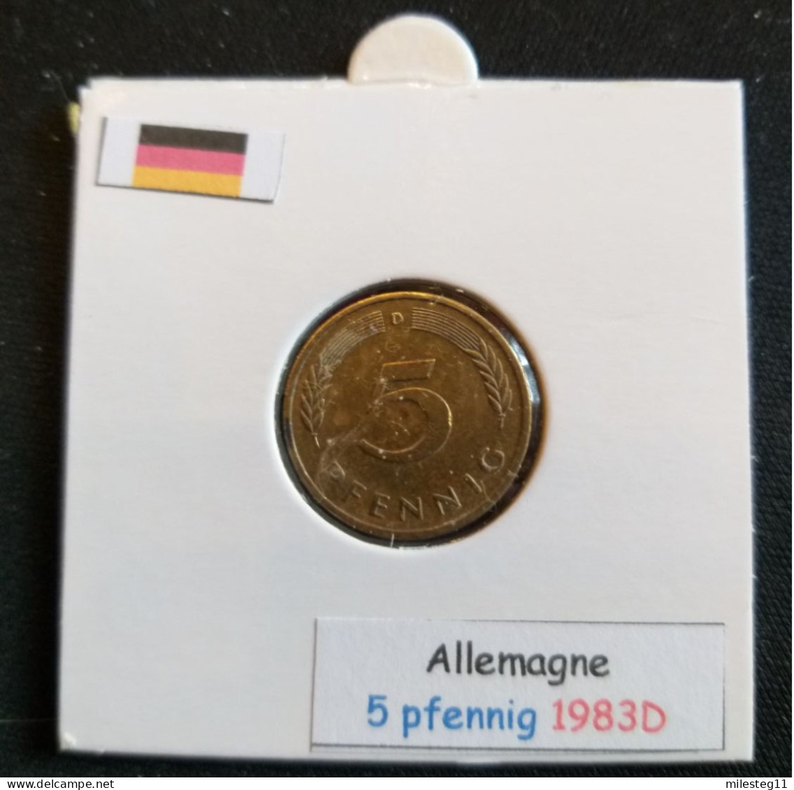 Allemagne 5 Pfennig 1983D - 5 Pfennig