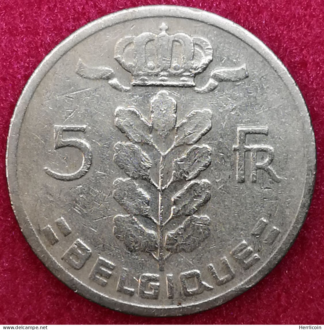 Monnaie Belgique - 1967 - 5 Francs - Type Cérès En Français - 5 Francs