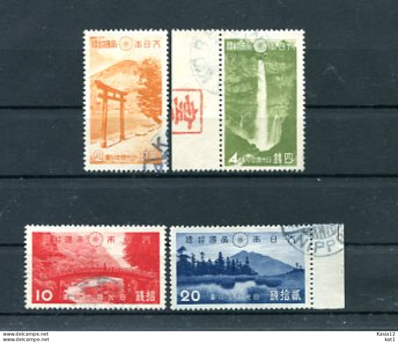 A53700)Japan 272 - 275 Gest. - Used Stamps