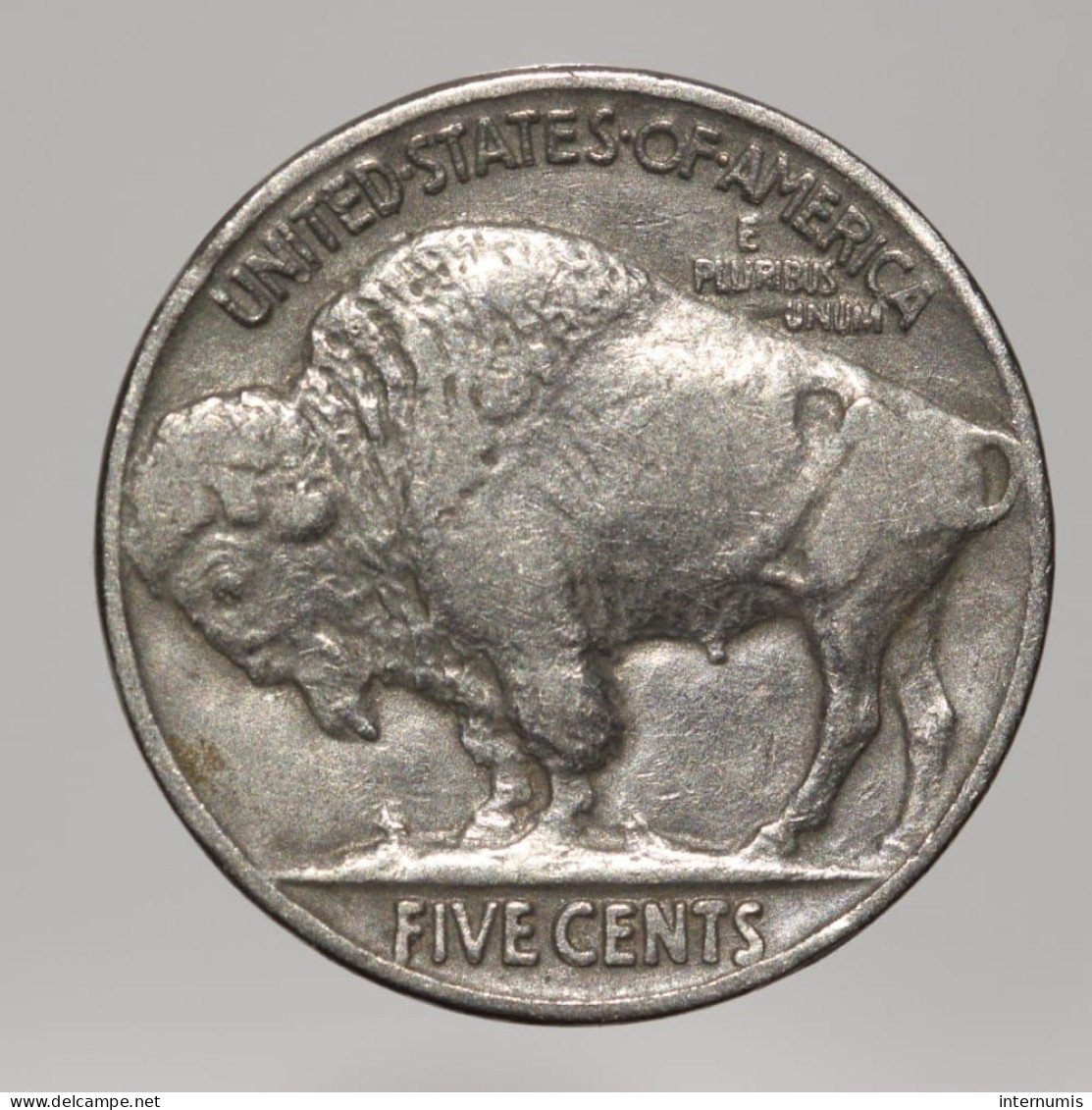 Etats-Unis / USA, Buffalo, 5 Cents, 1935, Cu-N (Copper-Nickel), TTB (EF), KM#134 - 1913-1938: Buffalo