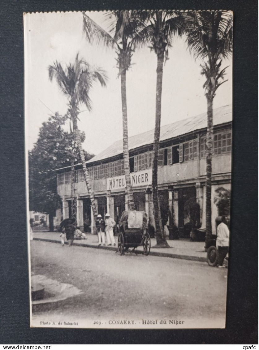 Guinée Française - Conakry - Hôtel Du Niger - Guinée Française