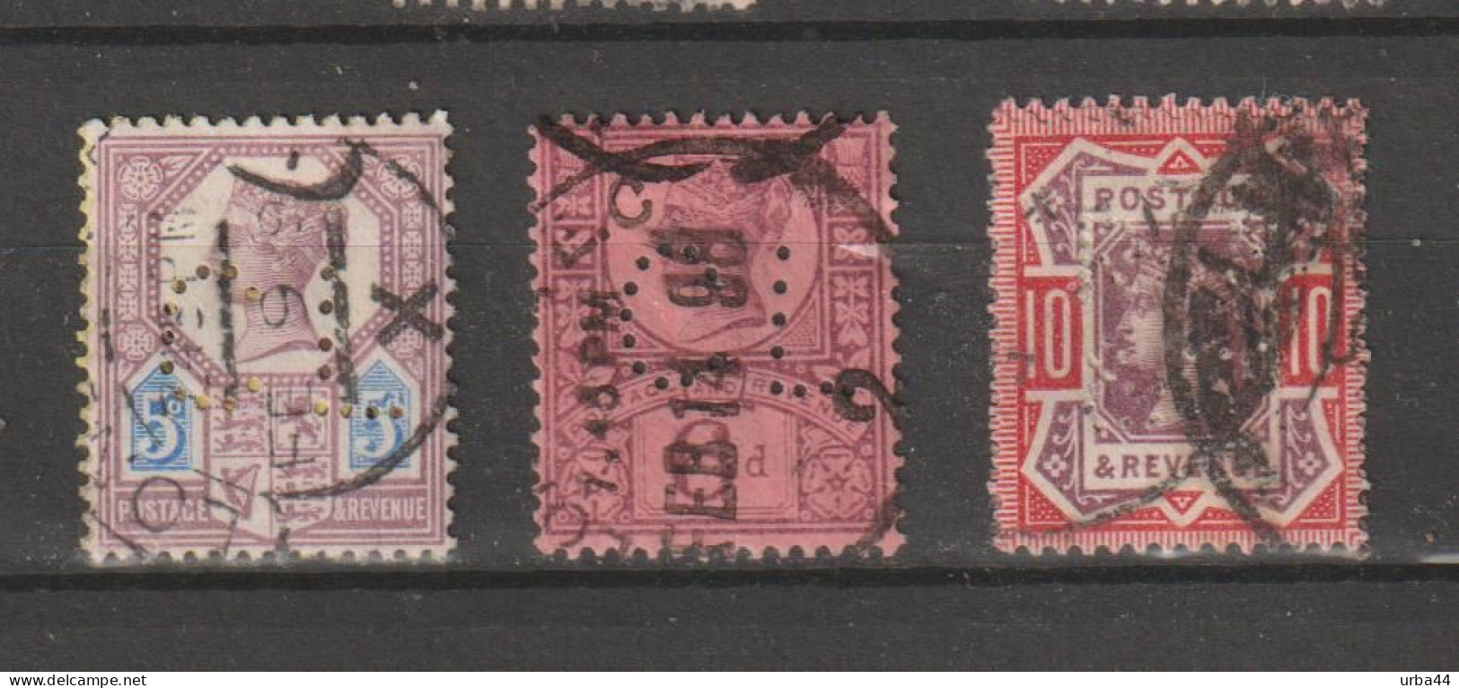 Centenaire  3 Perforés - Used Stamps