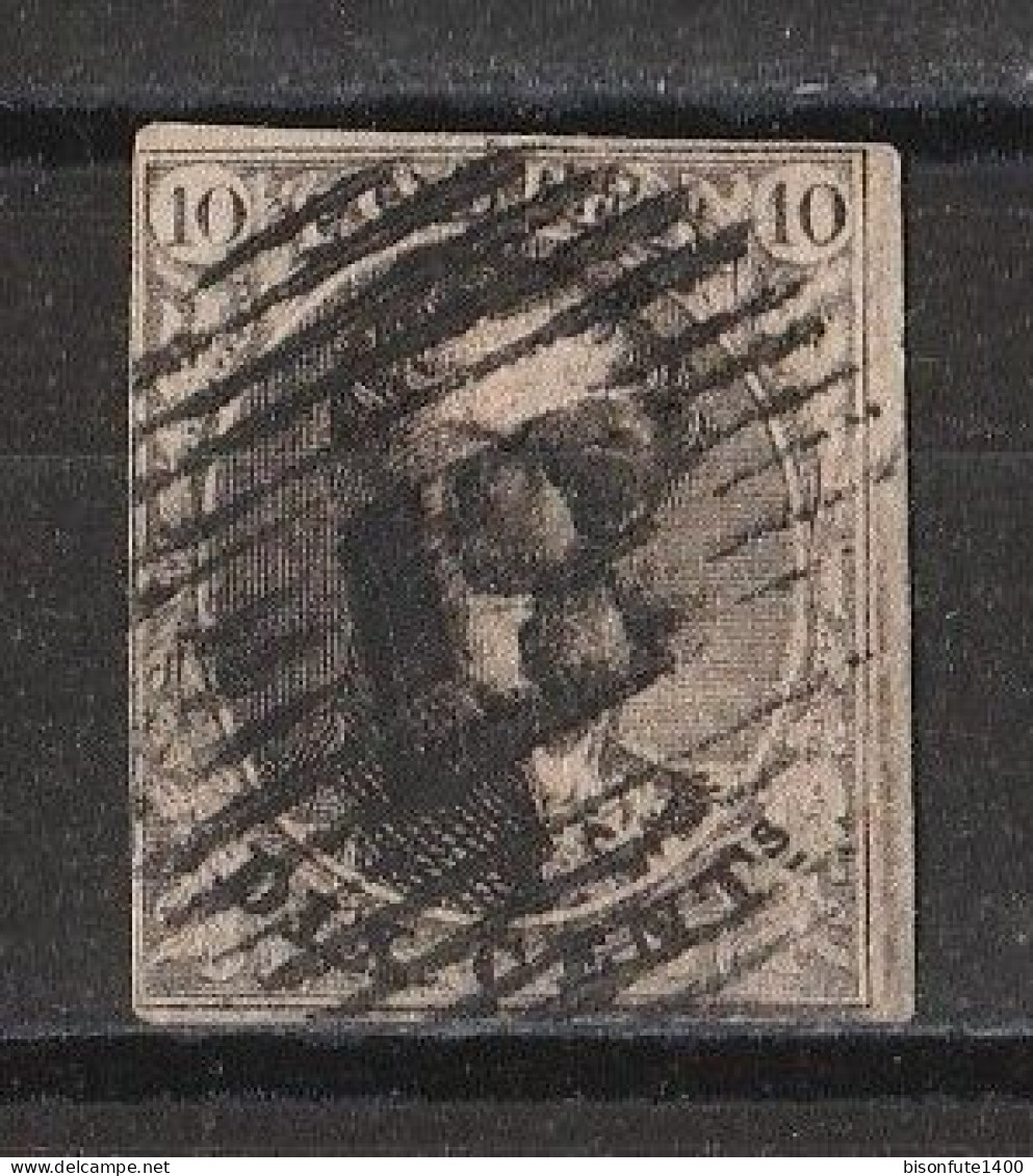 Belgique 1849 à 1861 : Timbres Yvert & Tellier N° 3 - 6 Ou 9 à étudier Et Oblitérés (*) - 1849-1850 Medallones (3/5)