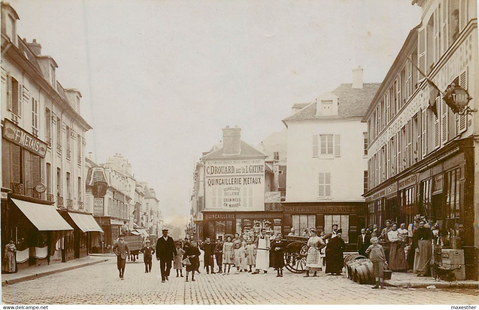 MANTES LA JOLIE Quincaillerie C. Drouard - Photo 14 X 9 - Mantes La Jolie