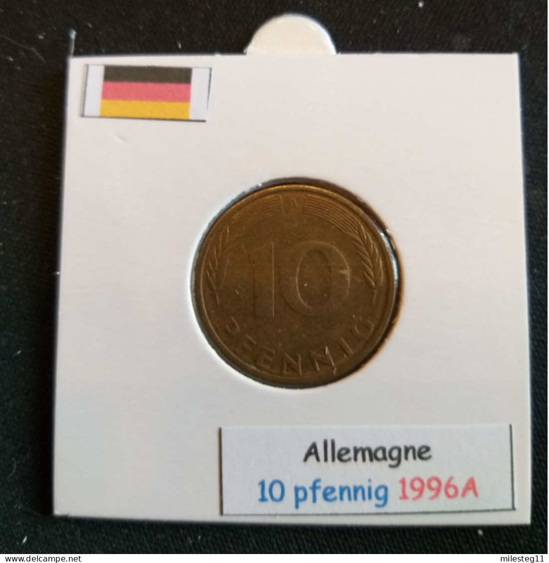 Allemagne 10 Pfennig 1996A - 10 Pfennig