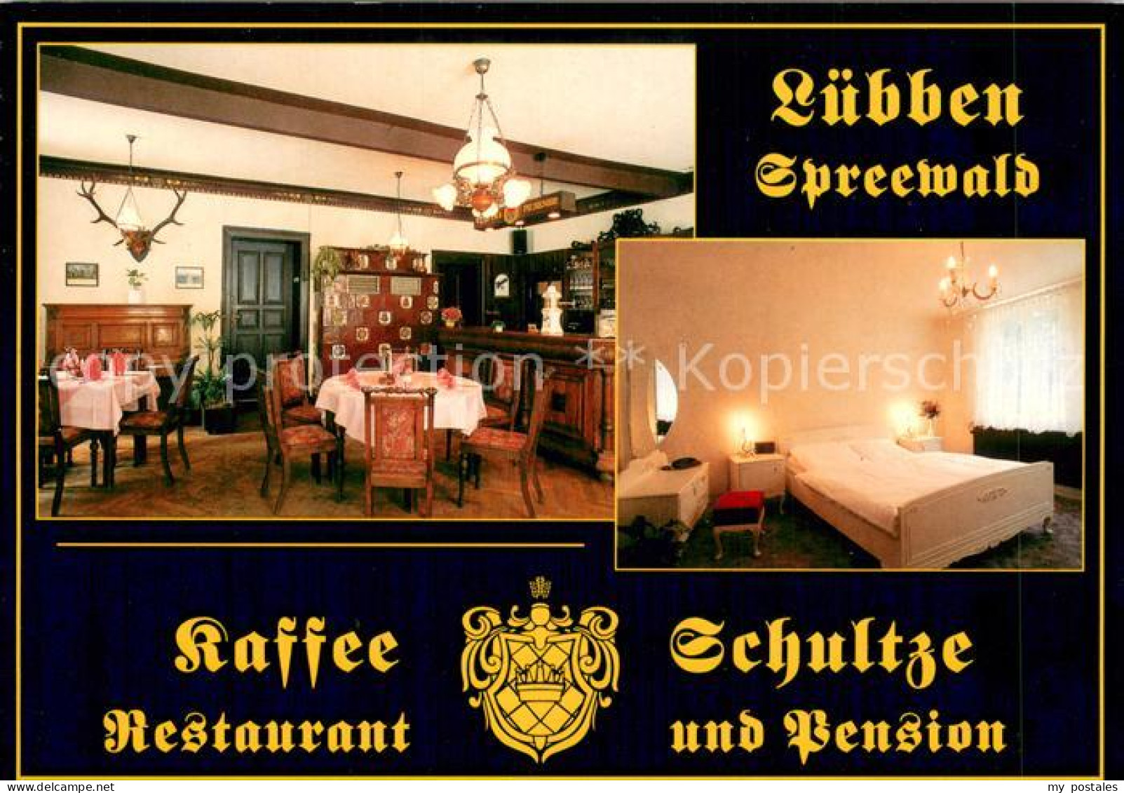 73755229 Luebben Spreewald Kaffee Schultze Restaurant Und Pension Gaststube Zimm - Lübben (Spreewald)