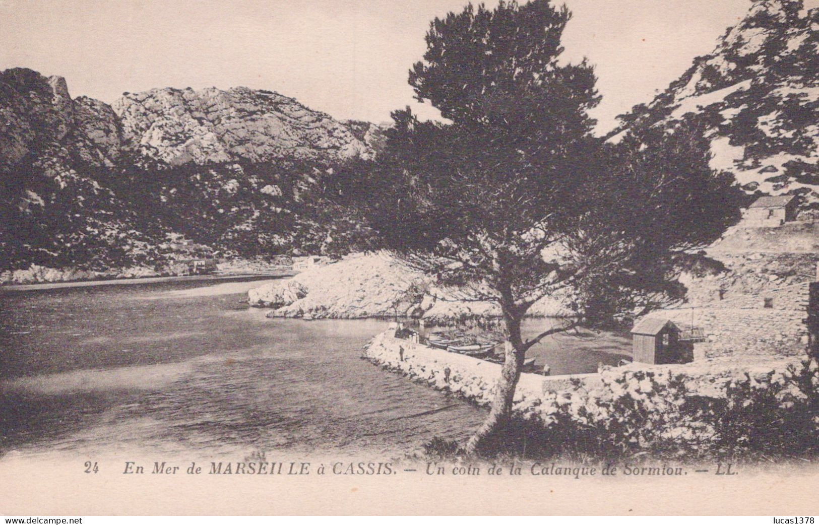 13 / EN MER DE MARSEILLE A CASSIS / UN COIN DE LA CALANQUE DE SORMIOU - Quartiers Sud, Mazargues, Bonneveine, Pointe Rouge, Calanques