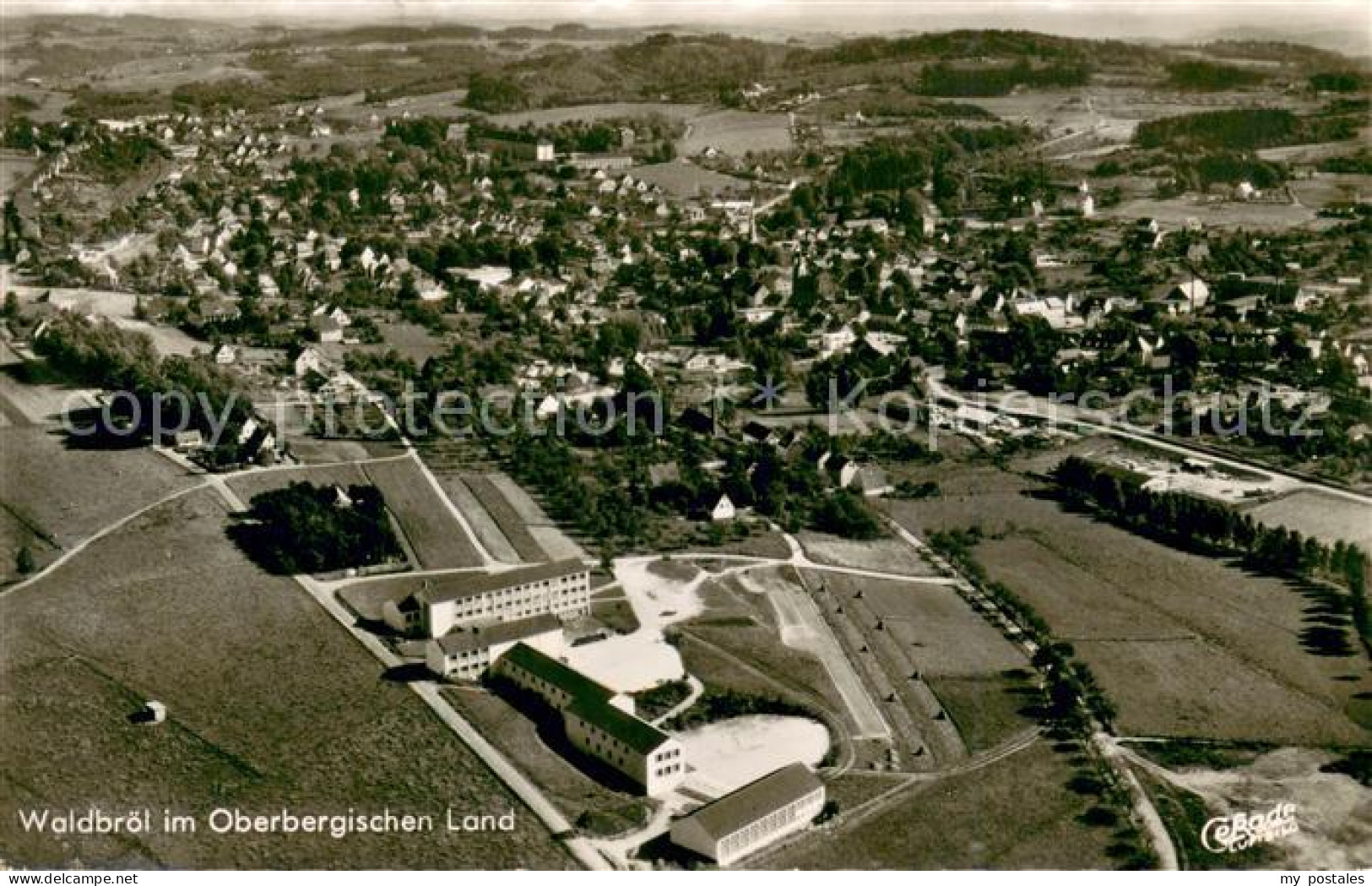 73755133 Waldbroel Fliegeraufnahme Waldbroel - Waldbröl