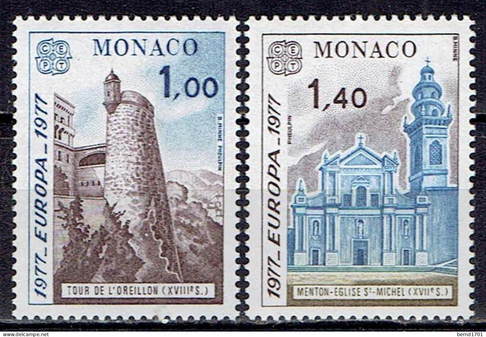 Monaco - Mi-Nr 1273/1277 Ungebraucht / MNH ** (U606) - 1977