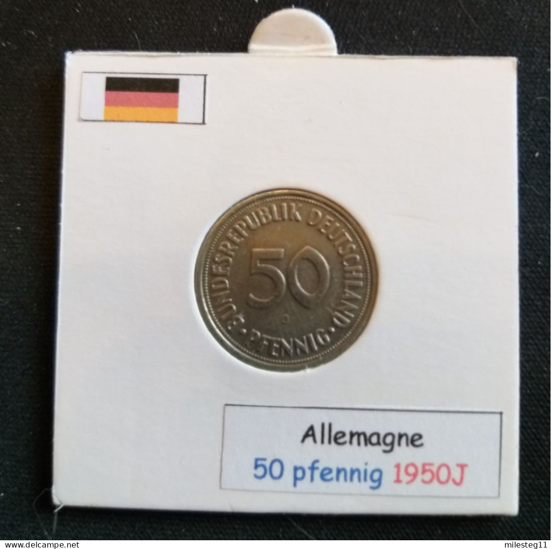 Allemagne 50 Pfennig 1950J - 50 Pfennig