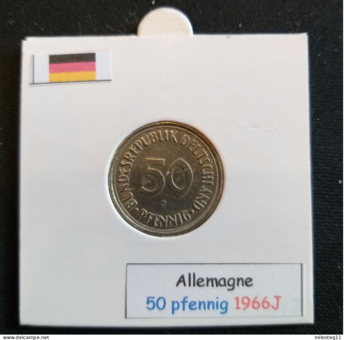 Allemagne 50 Pfennig 1966J - 50 Pfennig