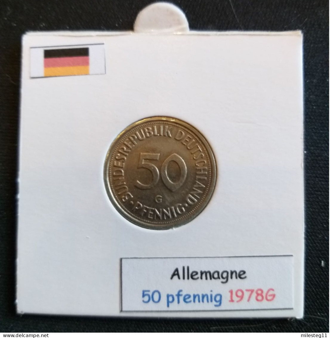 Allemagne 50 Pfennig 1978G - 50 Pfennig