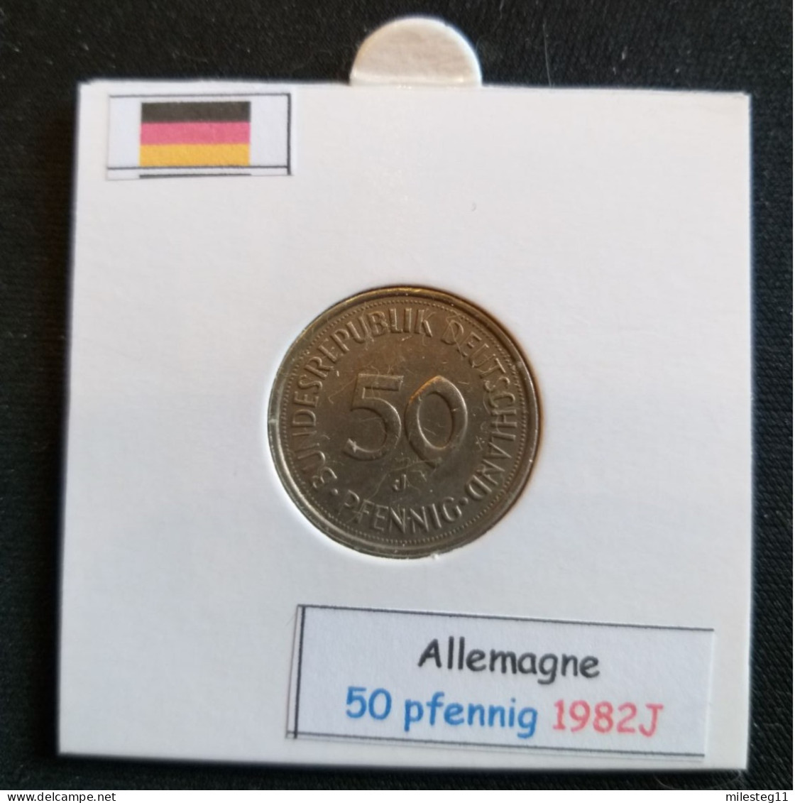 Allemagne 50 Pfennig 1982J - 50 Pfennig