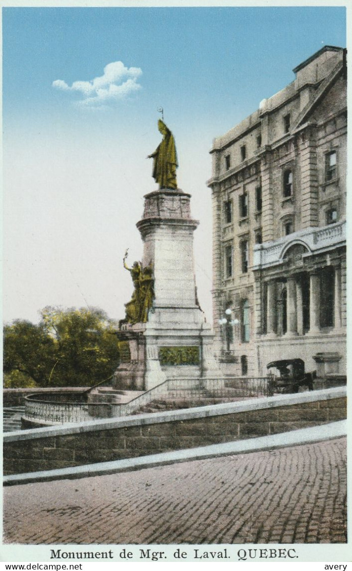 Monument De Mgr. De Laval, Quebec - Québec - La Cité
