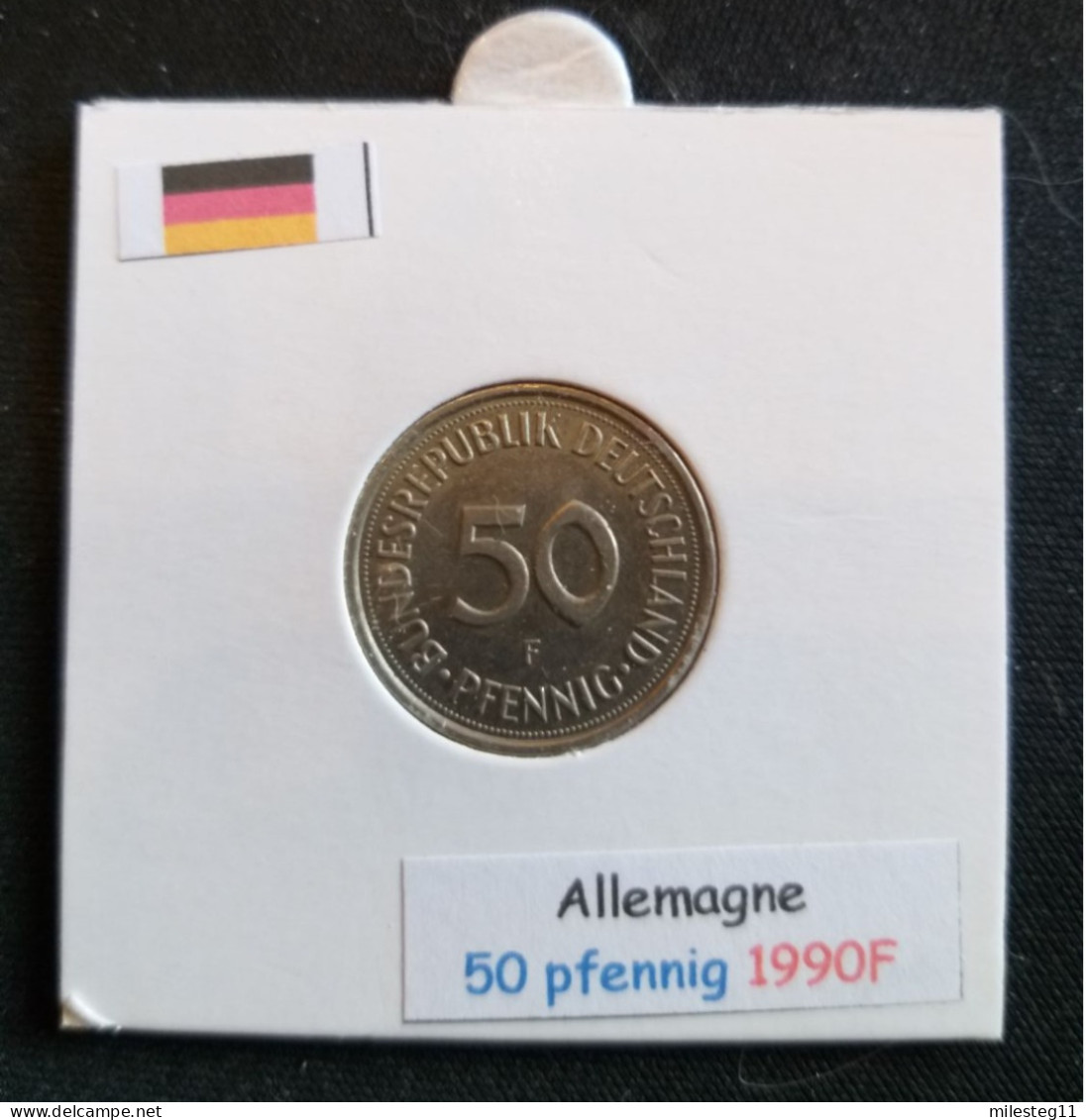 Allemagne 50 Pfennig 1990F - 50 Pfennig