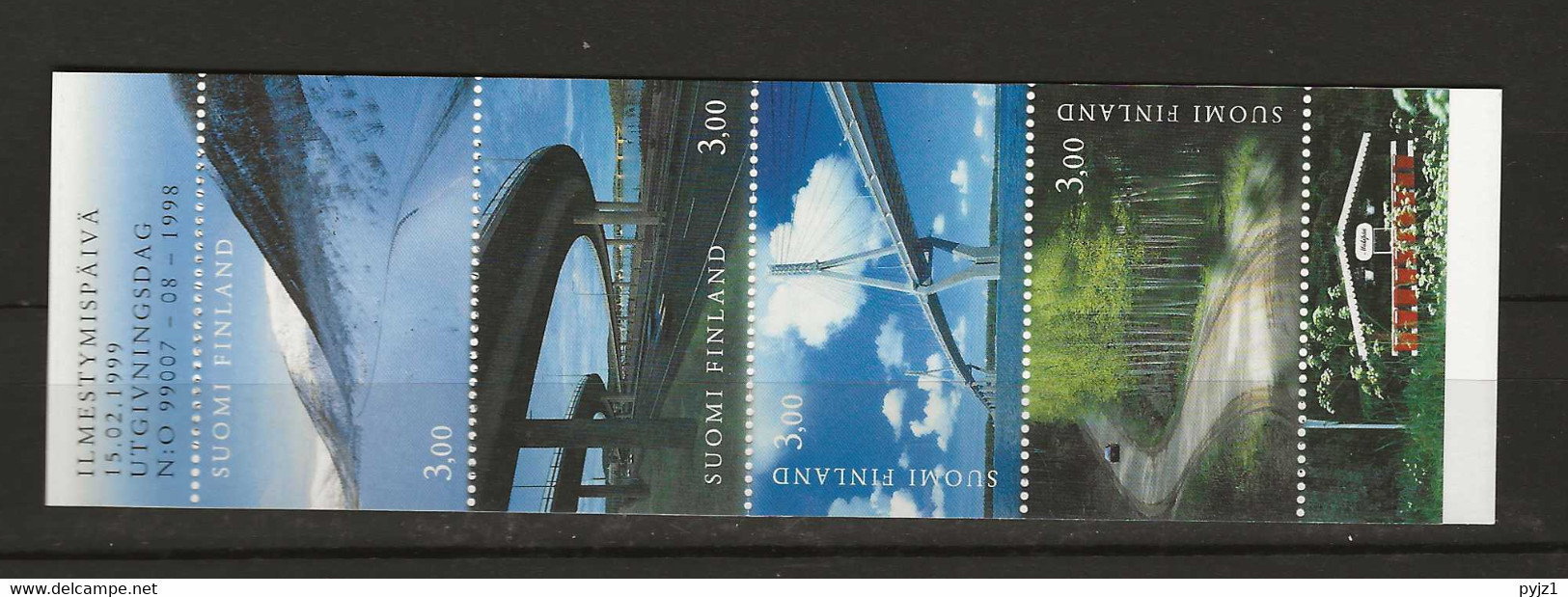 1999 MNH  Booklet, Finland Mi MH53  Postfris** - Carnets