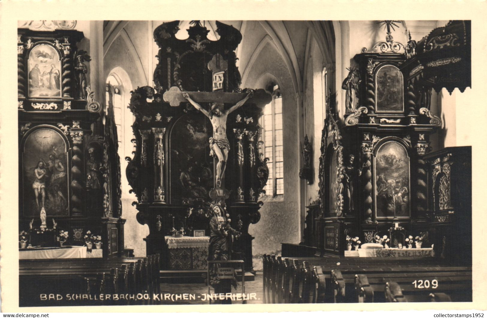 BAD SCHALLERBACH, CHURCH, ARCHITECTURE, CROSS, AUSTRIA - Bad Schallerbach