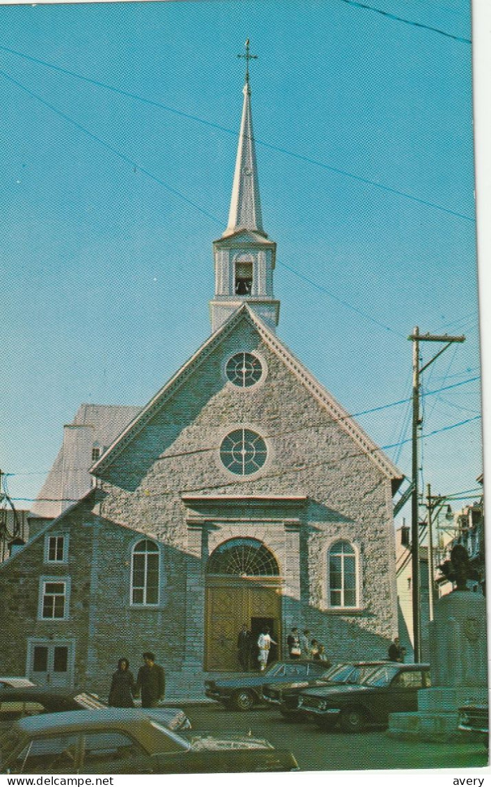 Eglise (1688) Notre-Dame-des-Victoires, Quebec  Notre-Dame-des-Victoires Church - Québec - La Cité