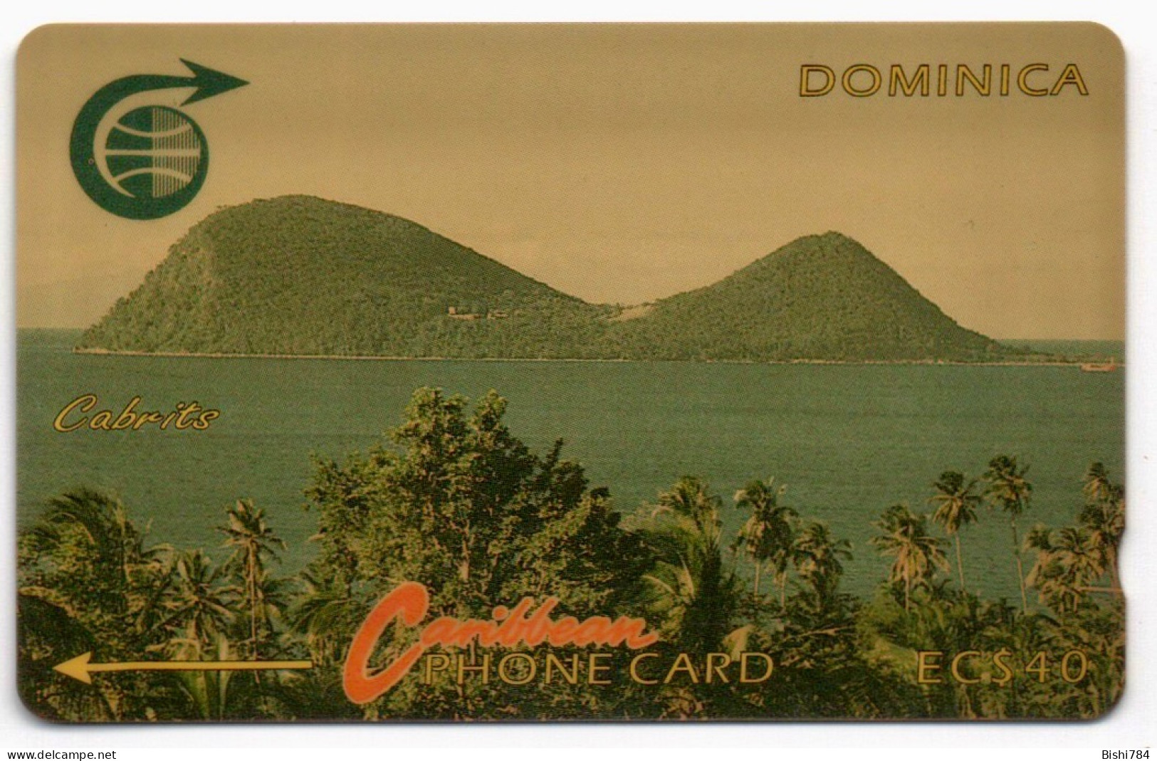 Dominica - Cabrits - 4CDMC (WHITE STRIP) - Dominique