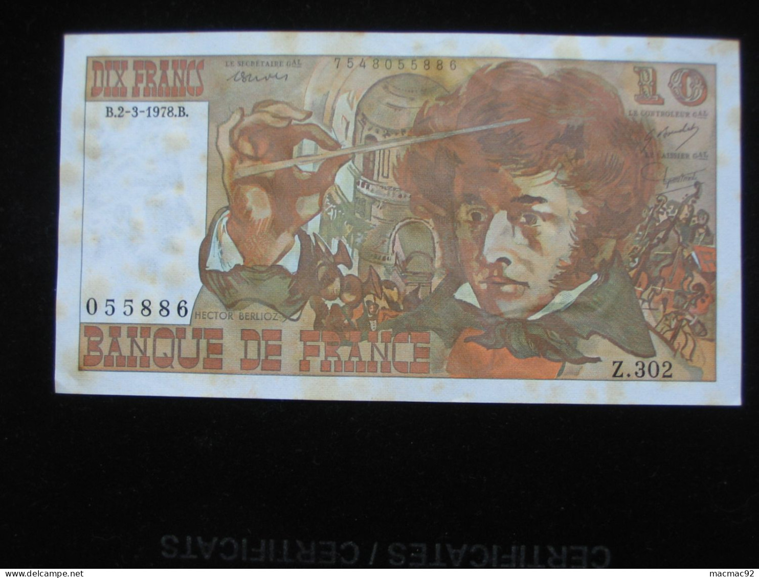 10 Dix Francs BERLIOZ 2-3-1978   **** EN ACHAT IMMÉDIAT  **** - 10 F 1972-1978 ''Berlioz''