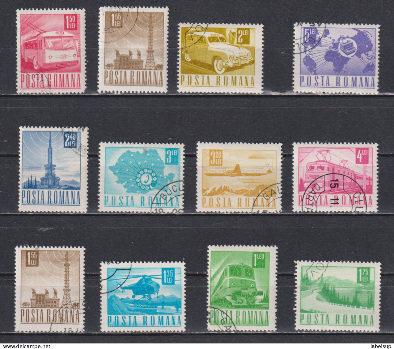 Lot De Timbres Neufs De Roumanie De 1968 - Collections