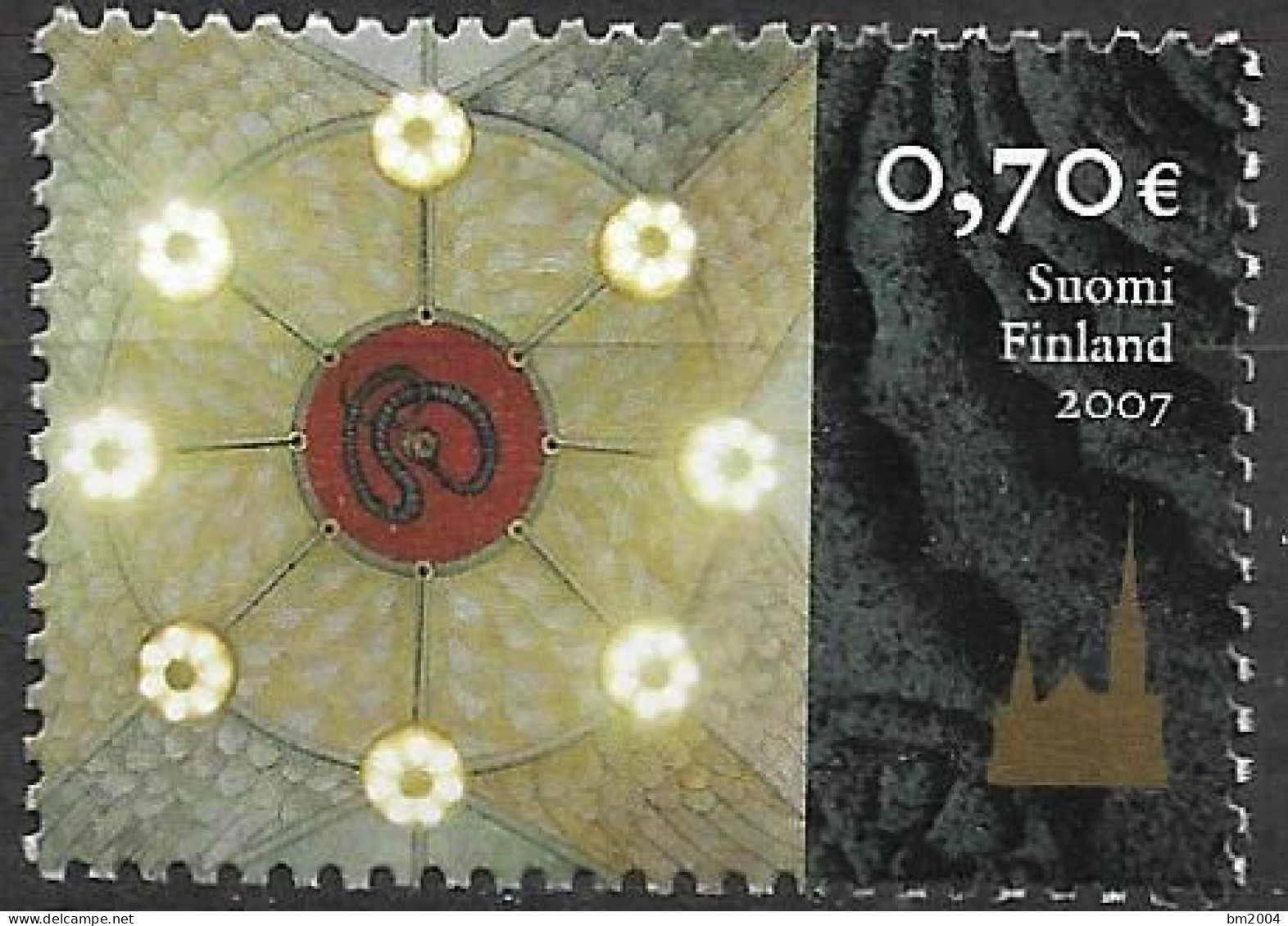 2007 Finnland Mi. 1849**MNH   100 Jahre Dom Von Tampere. - Neufs