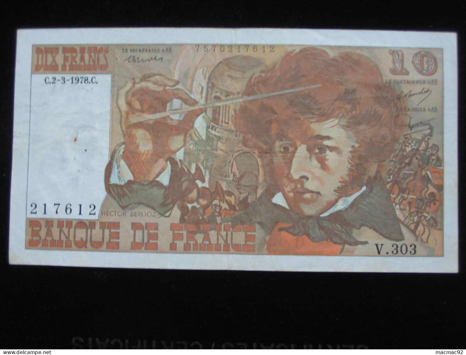 10 Dix Francs BERLIOZ 2-3-1978   **** EN ACHAT IMMÉDIAT  **** - 10 F 1972-1978 ''Berlioz''
