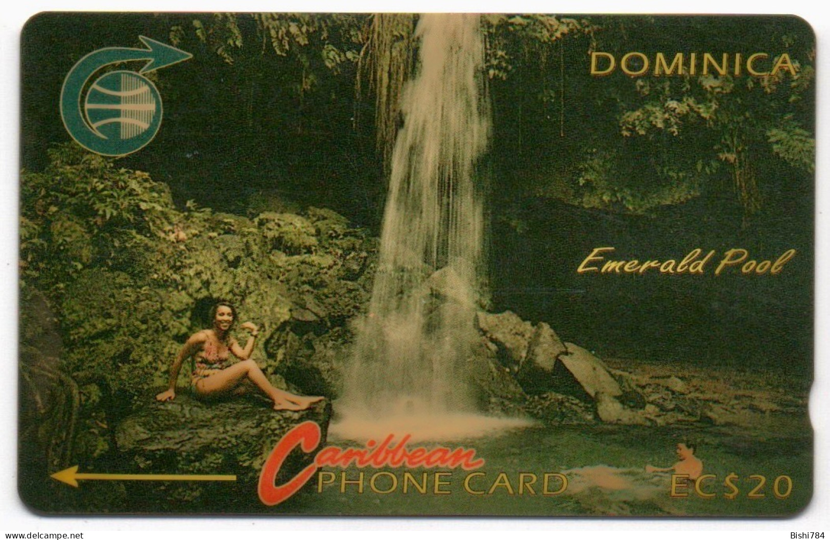 Dominica - Emerald Pool - 4CDMB (WHITE STRIP) - Dominique