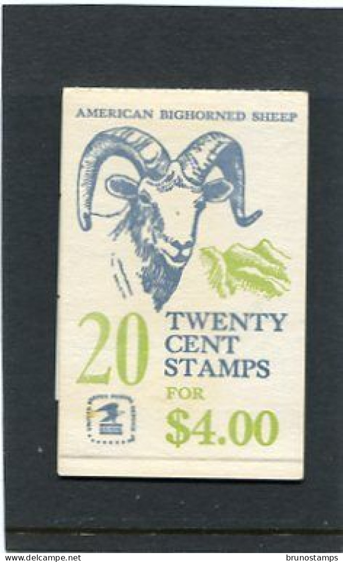 UNITED STATES/USA - 1982  4$  SHEEP  BOOKLET  MINT NH - 3. 1981-...