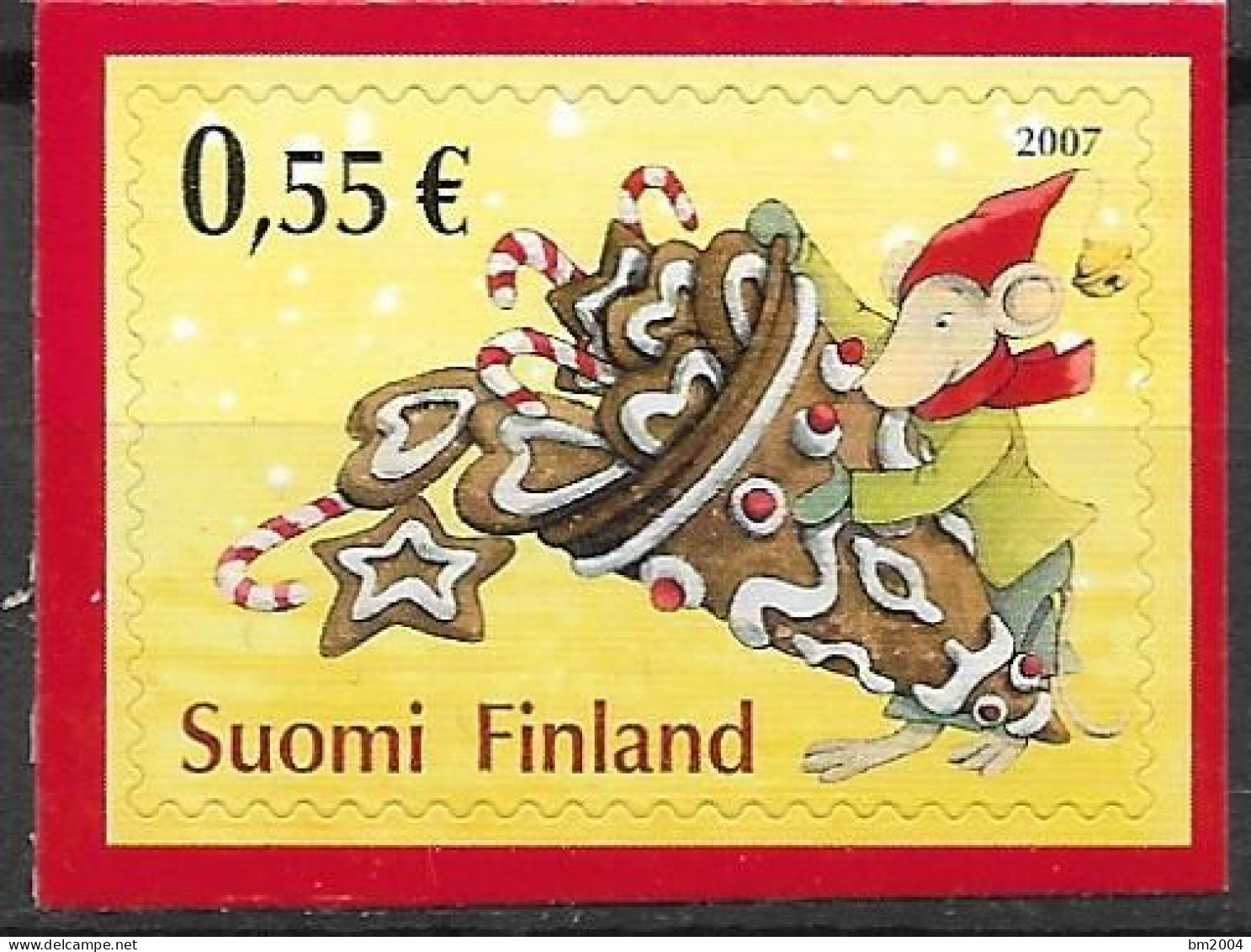 2007 Finnland Mi. 1868**MNH   Weihnachten  Pfefferkuchenmaus - Neufs