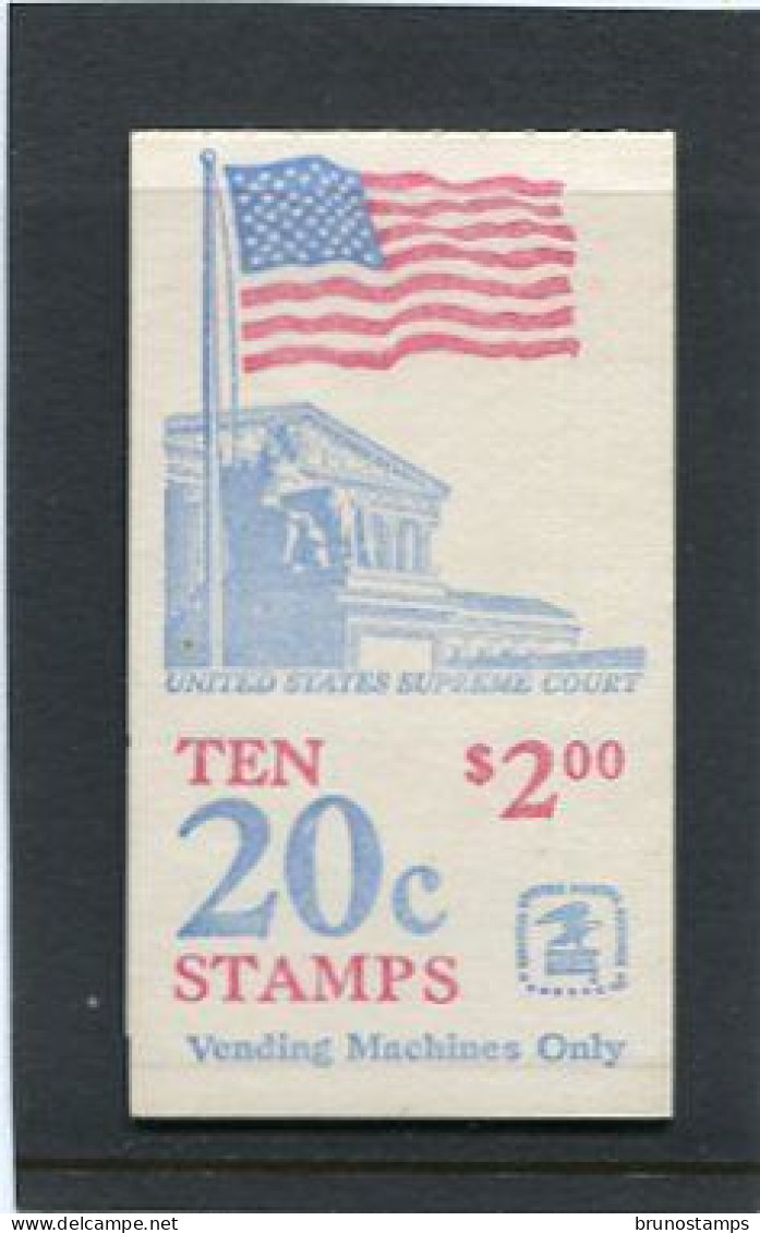 UNITED STATES/USA - 1982  2$  SUPREME COURT  BOOKLET  MINT NH - 3. 1981-...