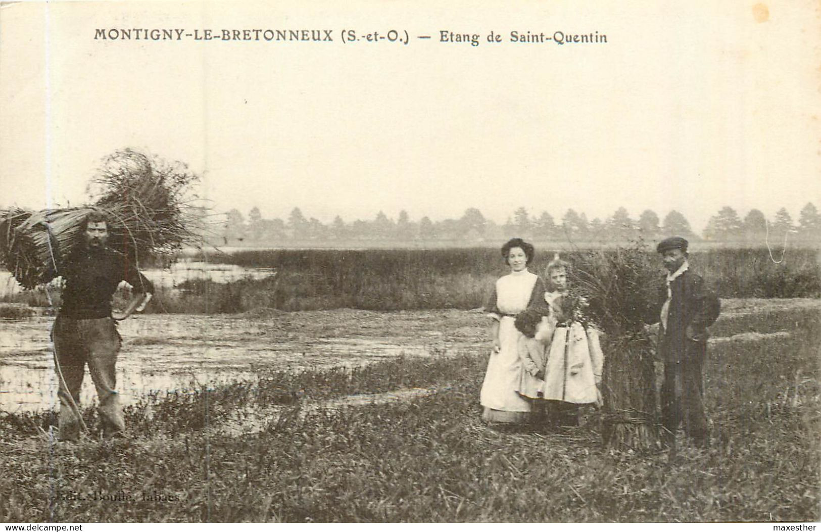 MONTIGNY étang De St Quentin - Montigny Le Bretonneux