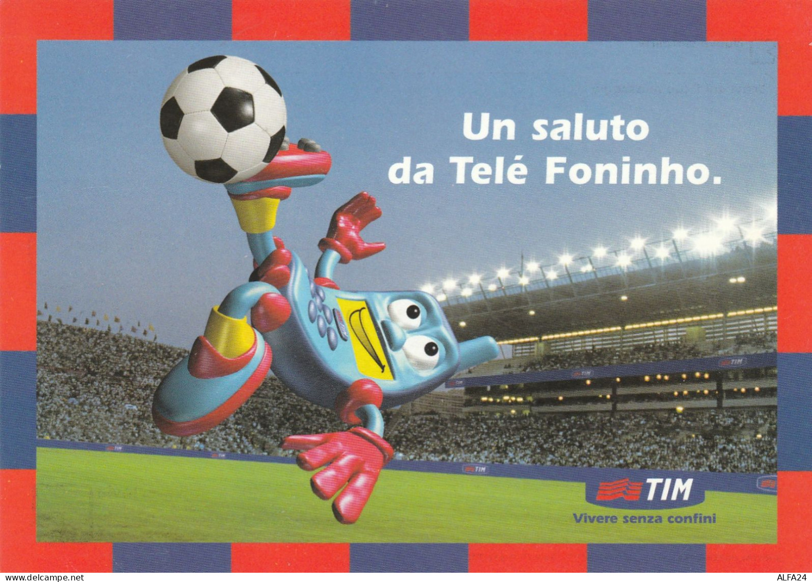 CARTOLINA TIM UN SALUTO DA TELE FONINHO (BV749 - Erreurs & Variétés