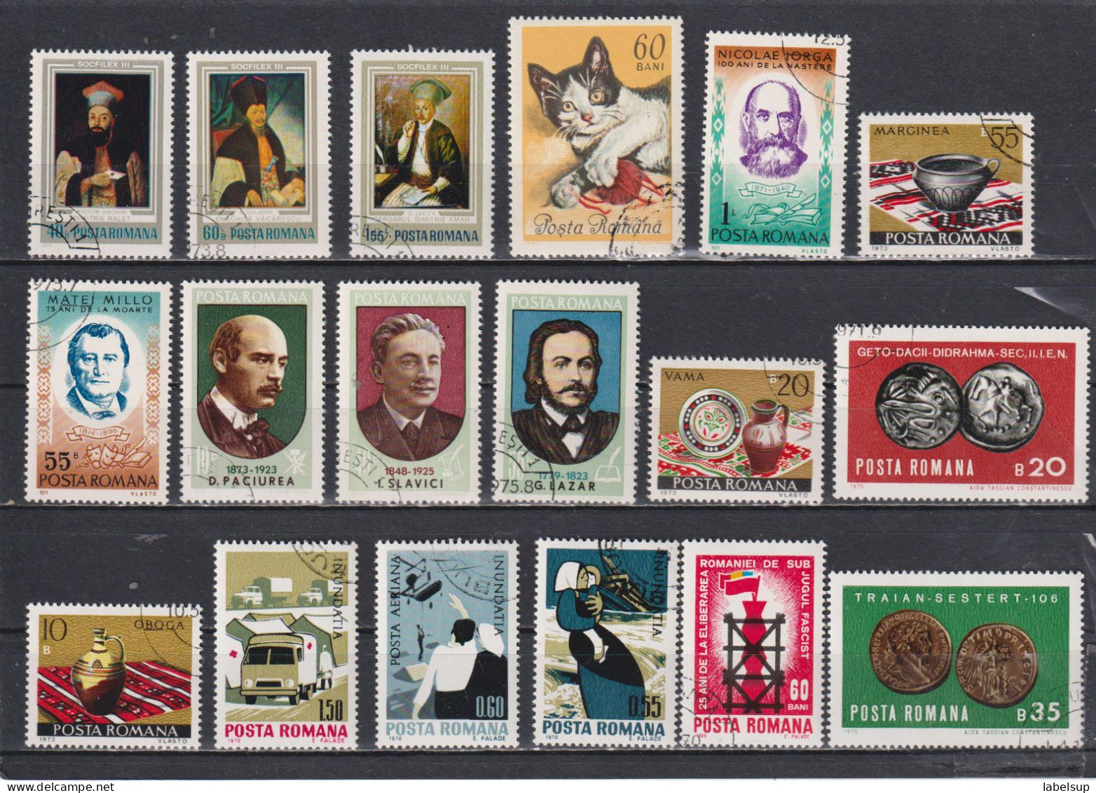 Lot De Timbres Neufs  De Roumanie D'années Diverses Avec Gomme - Collections