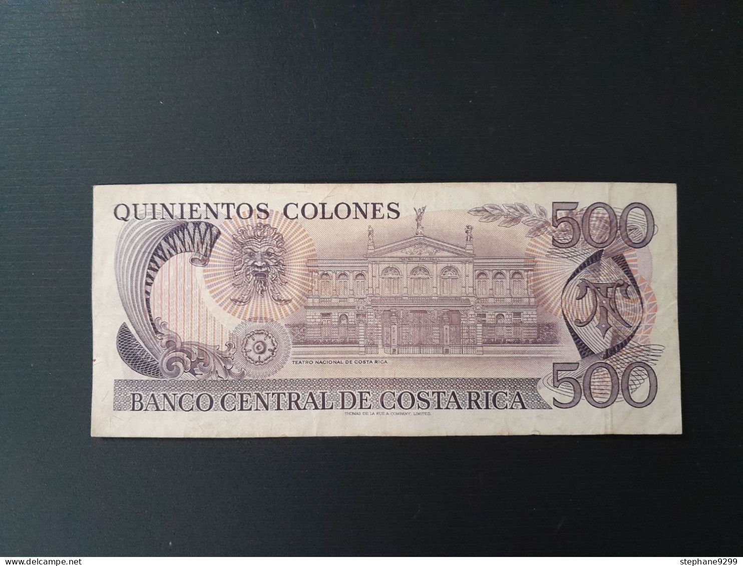 COSTA RICA 500 COLONES 1985.SCARCE - Costa Rica