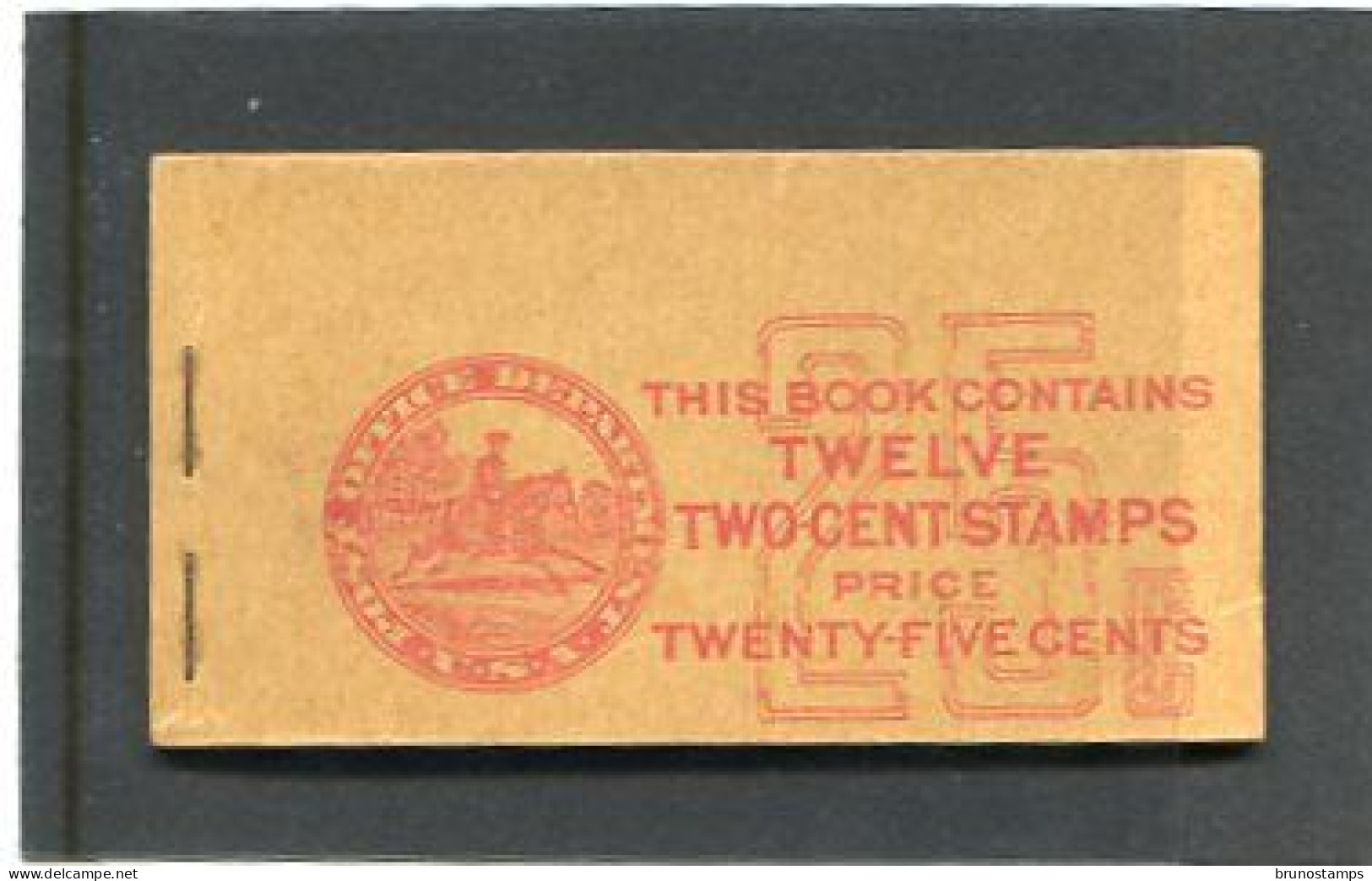 UNITED STATES/USA - 1927  25c  BOOKLET  MINT NH - 1. ...-1940