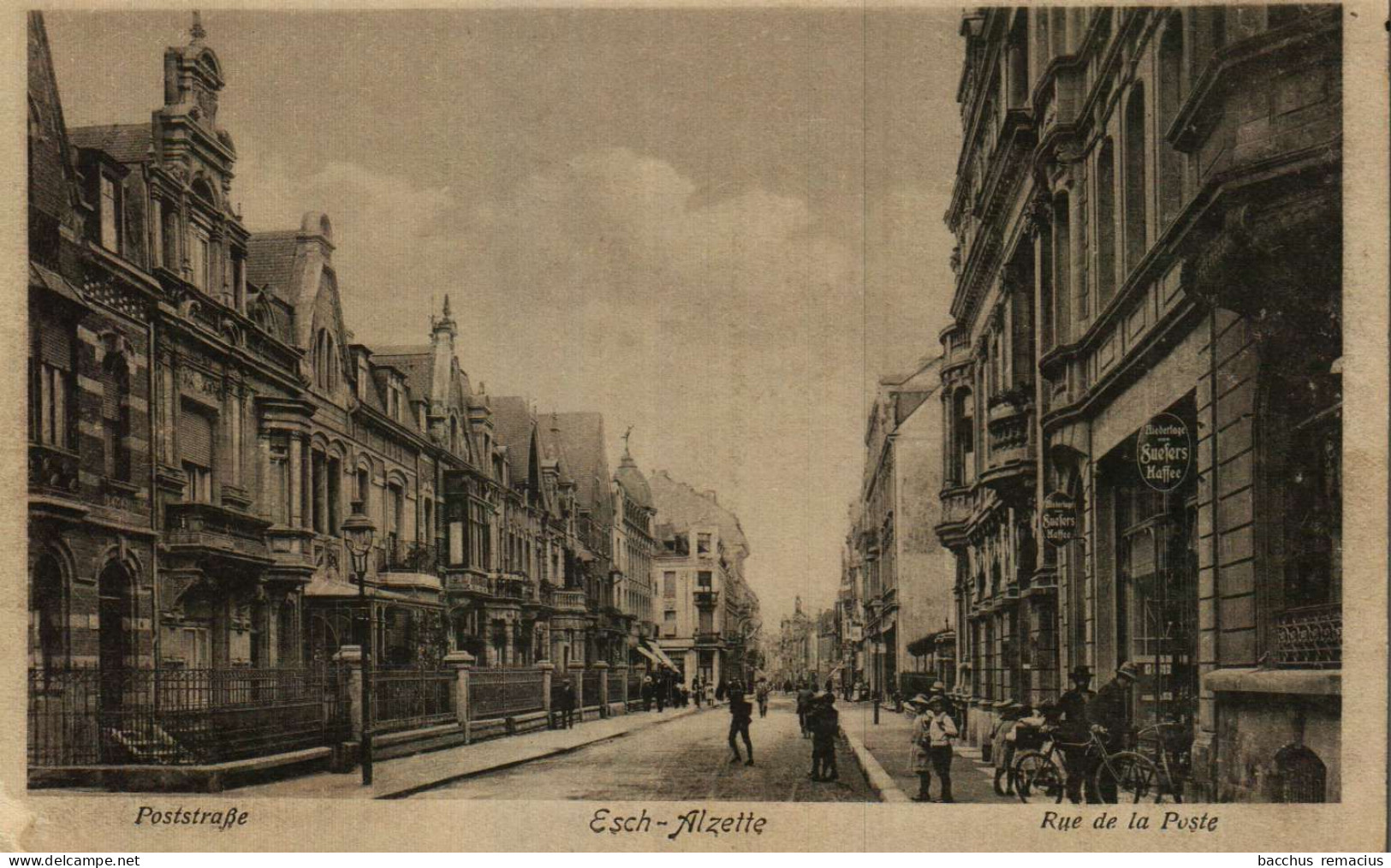 ESCH-SUR-ALZETTE   Rue De La Poste  - Poststrasse - Esch-Alzette