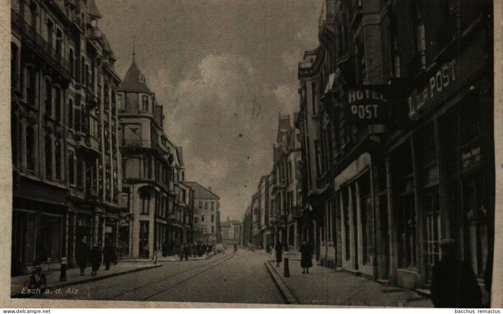 ESCH-SUR-ALZETTE   Rue De La Poste  - Poststrasse - Esch-Alzette