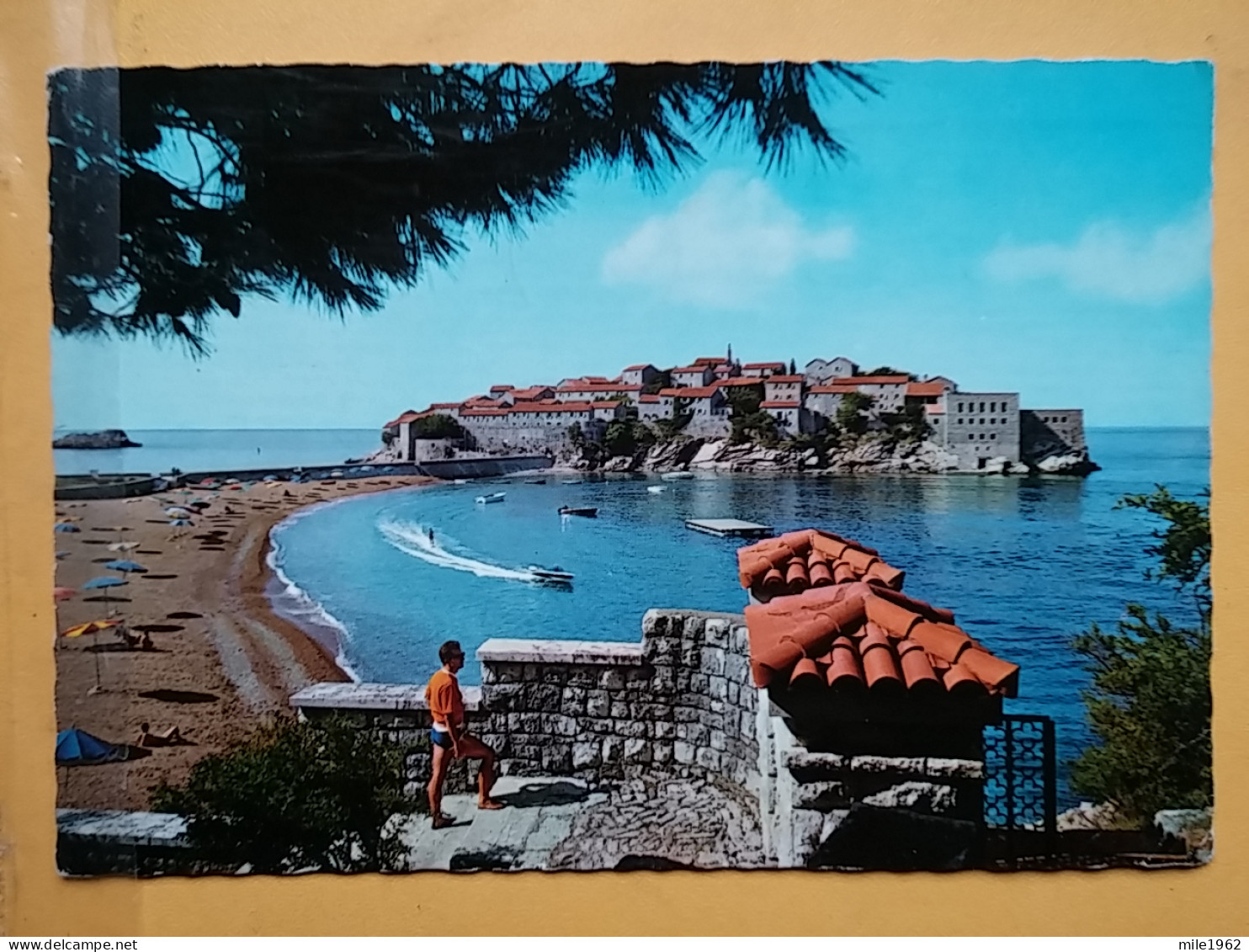 KOV 700-7 - Water Skiing, Ski Nautique, MONTENEGRO, SVETI STEFAN - Water-skiing