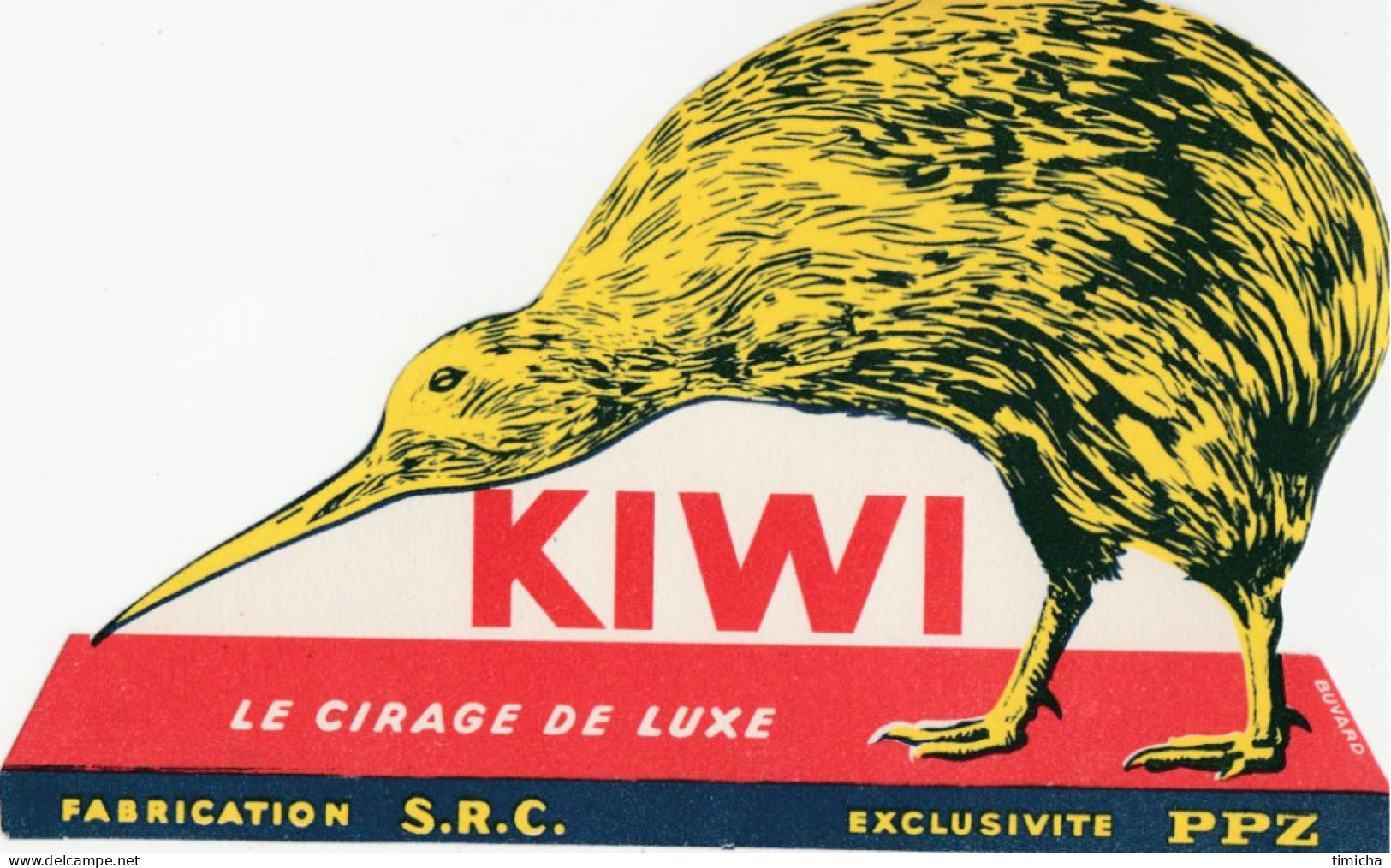 Buvard -  Kiwi  (Buvard En Forme Du Kiwi) - Produits Ménagers