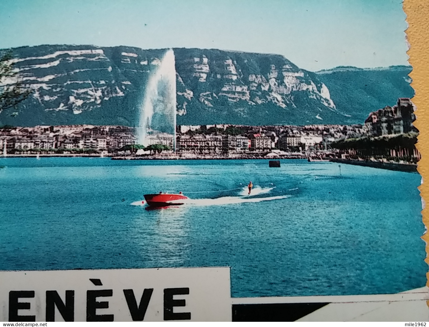 KOV 700-7 - Water Skiing, Ski Nautique, GENEVE - Ski Náutico