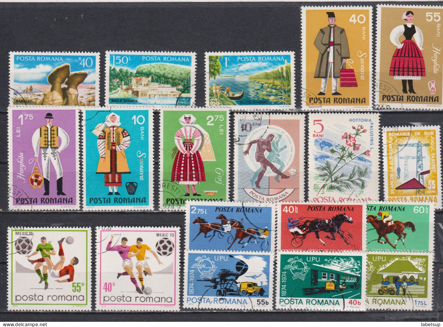 Lot De Timbres Neufs  De Roumanie D'années Diverses - Collections