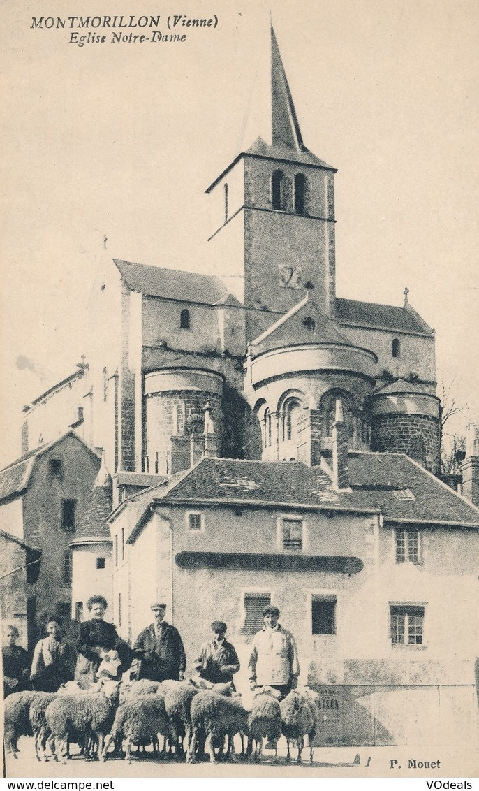 CPA - France - (86) Vienne - Montmorillon - Eglise Notre-Dame - Montmorillon