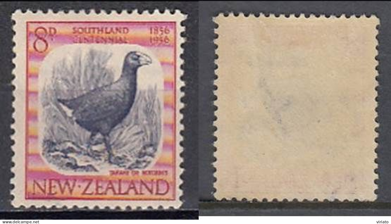 New Zealand 1956 (MH) (Mi 362) - Takahe Or Notornis (Porphyrio Hochstetteri) - Collections, Lots & Series