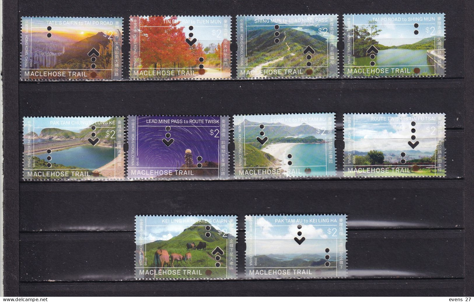 HONG KONG -2019-MACLEHOSE TRAIL-MNH- - Nuovi